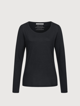 Schwarzes Langarmshirt | LANIUS