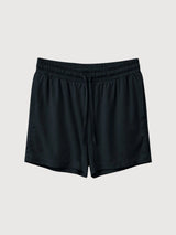 Shorts Drawstring Viscose Woman Black | Mazine