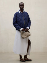Rhomb Jacket Musa Midnight Blue | Ecoalf