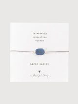 Armband Edelsteinkarte Lapis Lazuli | A Beautiful Story