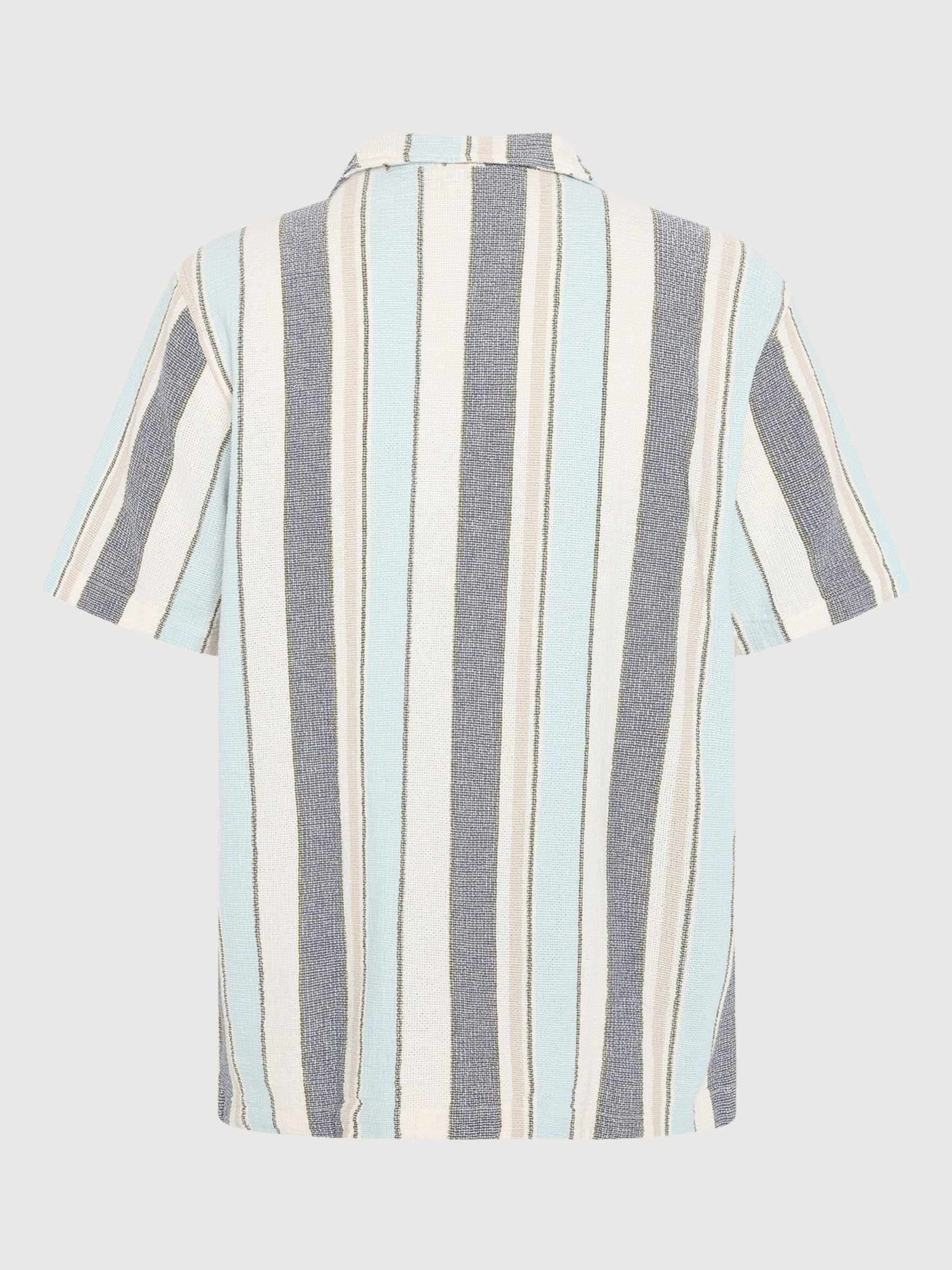 Gestreiftes Hemd aus Bio-Baumwolle | Knowledge Cotton Apparel