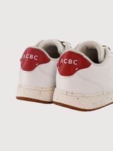 Acbc Evergreen Sneaker, Weiß/Rot |
