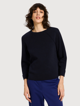 Pullover Milano Dark Blue Woman Cotton | Lanius