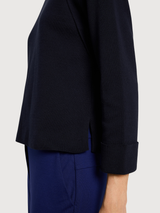 Pullover Milano Dark Blue Woman Cotton | Lanius