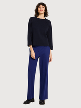 Pullover Milano Dark Blue Woman Cotton | Lanius