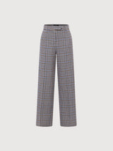 Marlene Trousers Checked Woman | Lanius