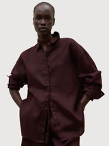 DARIA SHIRT WOMAN Cocoa | Ecoalf