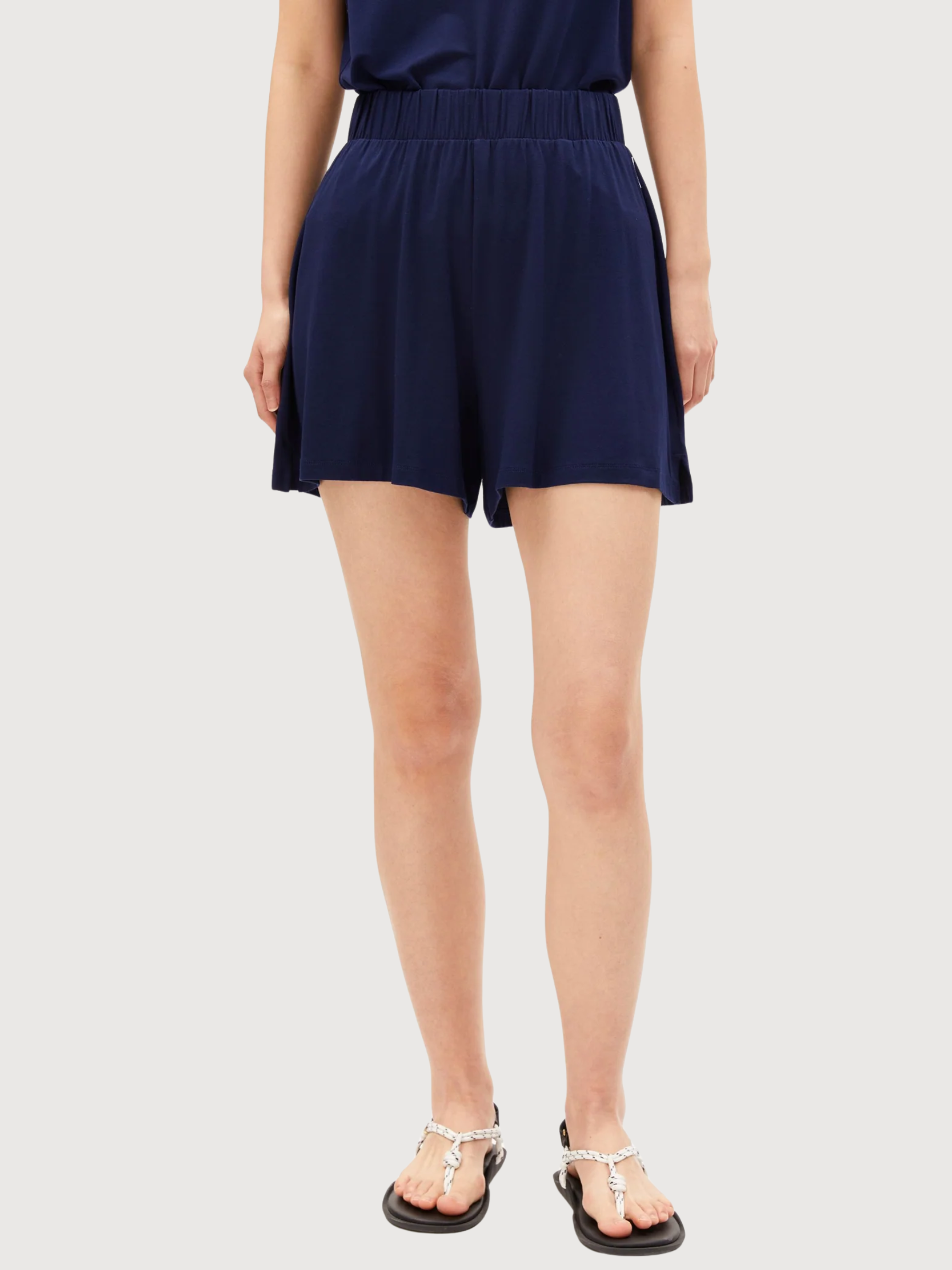 Shorts Jersey Relaxed Tinted Navy | Armedangels