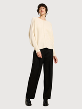 Pullover Batwing White Woman | Lanius