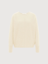 Pullover Batwing White Woman | Lanius