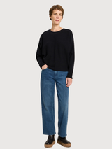 Fledermaus Pullover GOTS Black | Lanius
