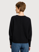 Fledermaus Pullover GOTS Black | Lanius