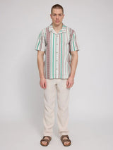 Shirt Resort Man Vintage Stripes Cotton | Mazine