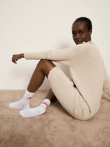 Socks Love White Unisex Cotton | Lanius