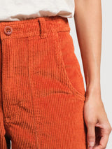 Workwear Pants Vara Corduroy Orange | Dedicated