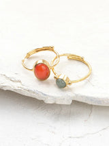 Ring Faithful Aventurine | A Beautiful Story