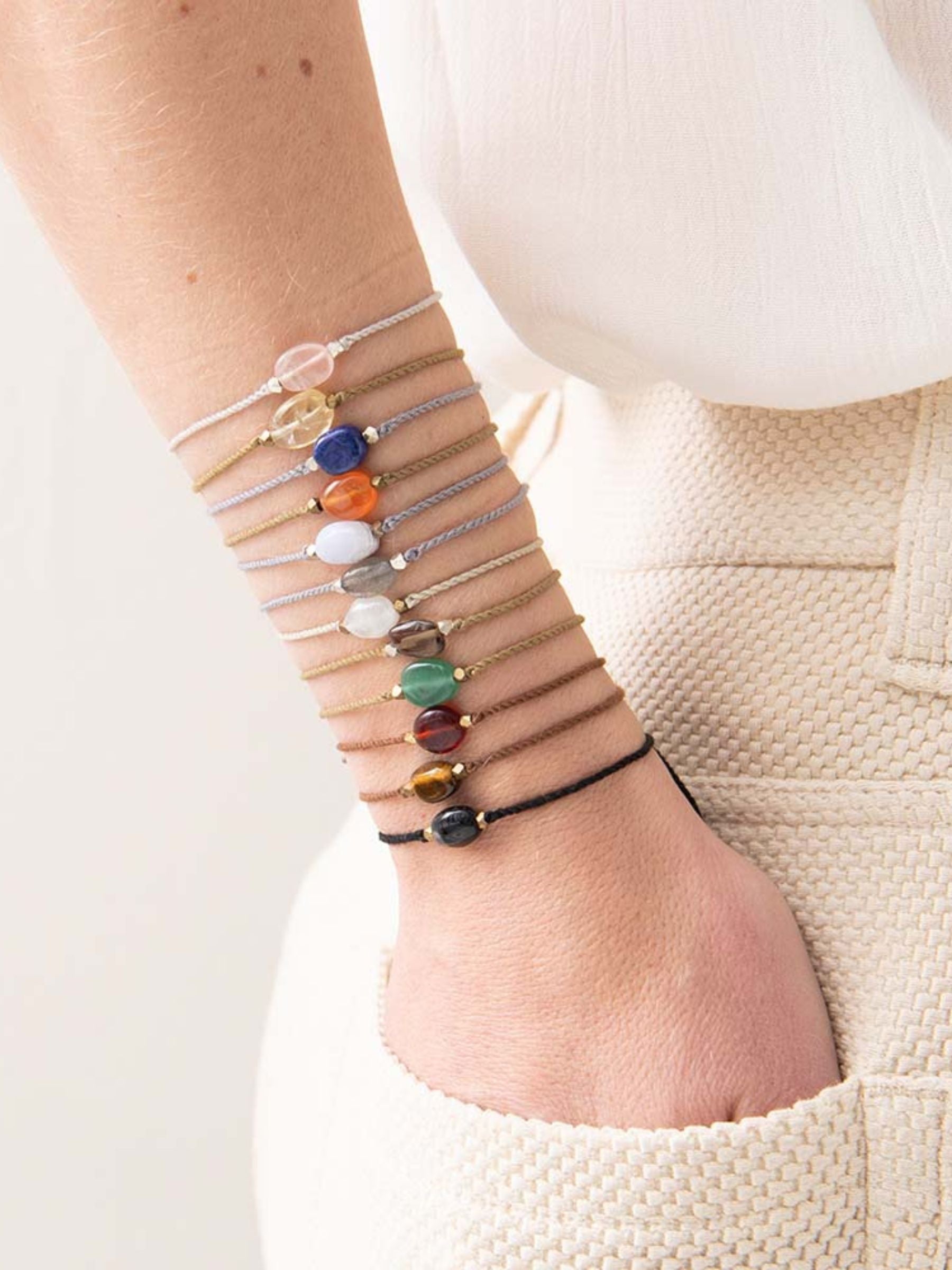Armband Edelsteinkarte Lapis Lazuli | A Beautiful Story