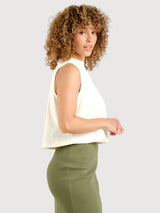 Top Namsos Hemp Offwhite Woman | DEDICATED