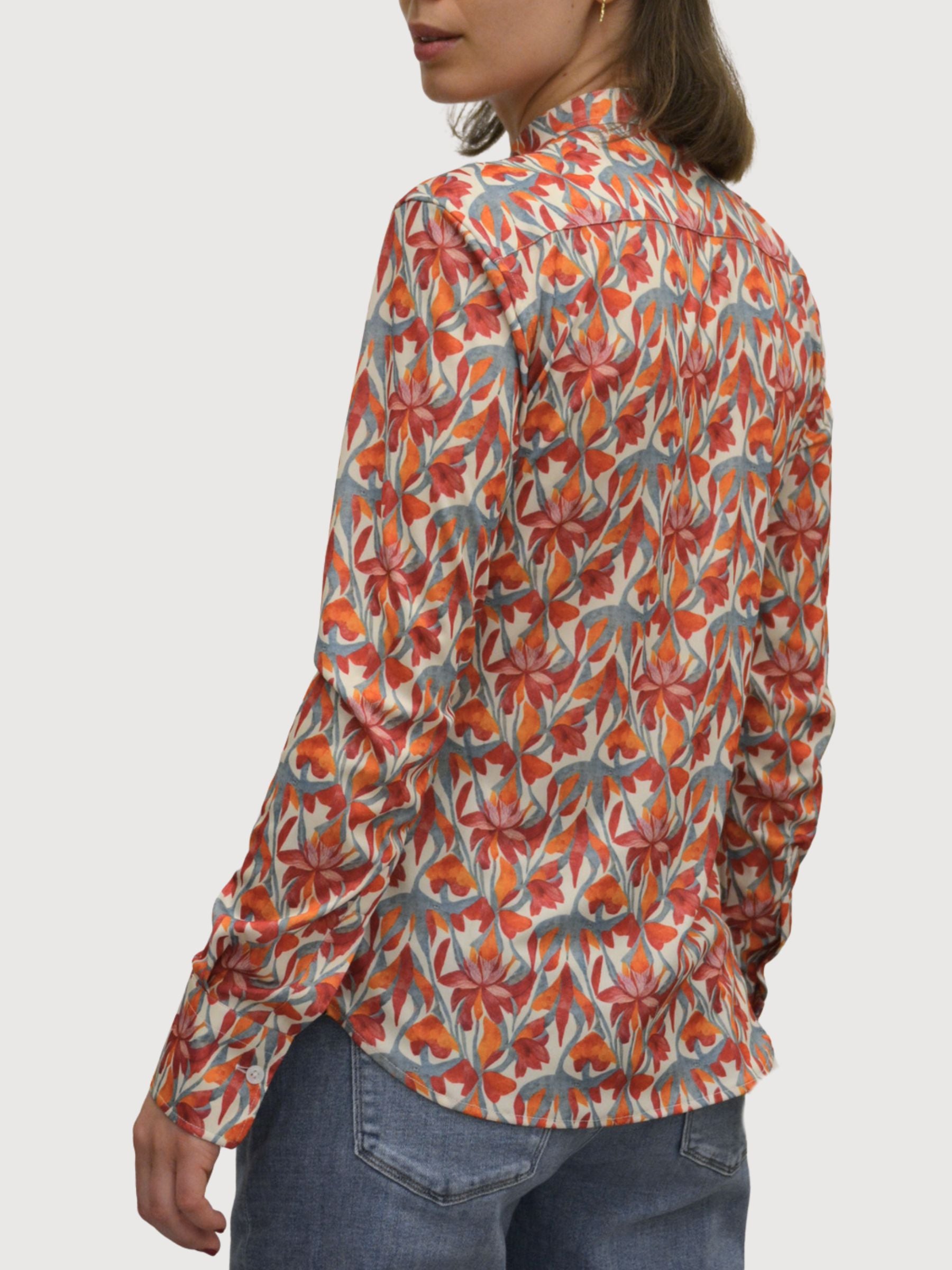Camicia Collo Coreana F0860 Donna | Re-do-it