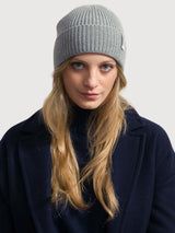 Beanie Marcello Grey in Recycled Cashmere | Rifò