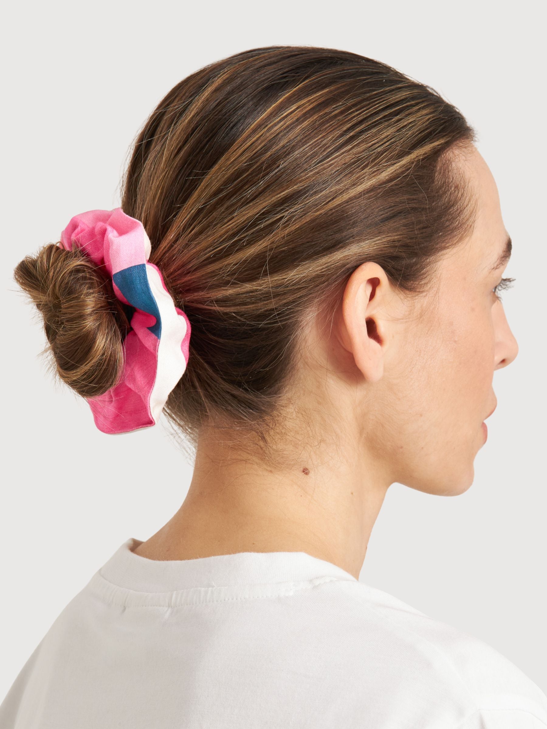 Scrunchie Abstract Block Multi Color | DEDICATED