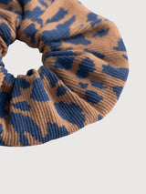 Scrunchie Rib Leopard Light Brown | DEDICATED