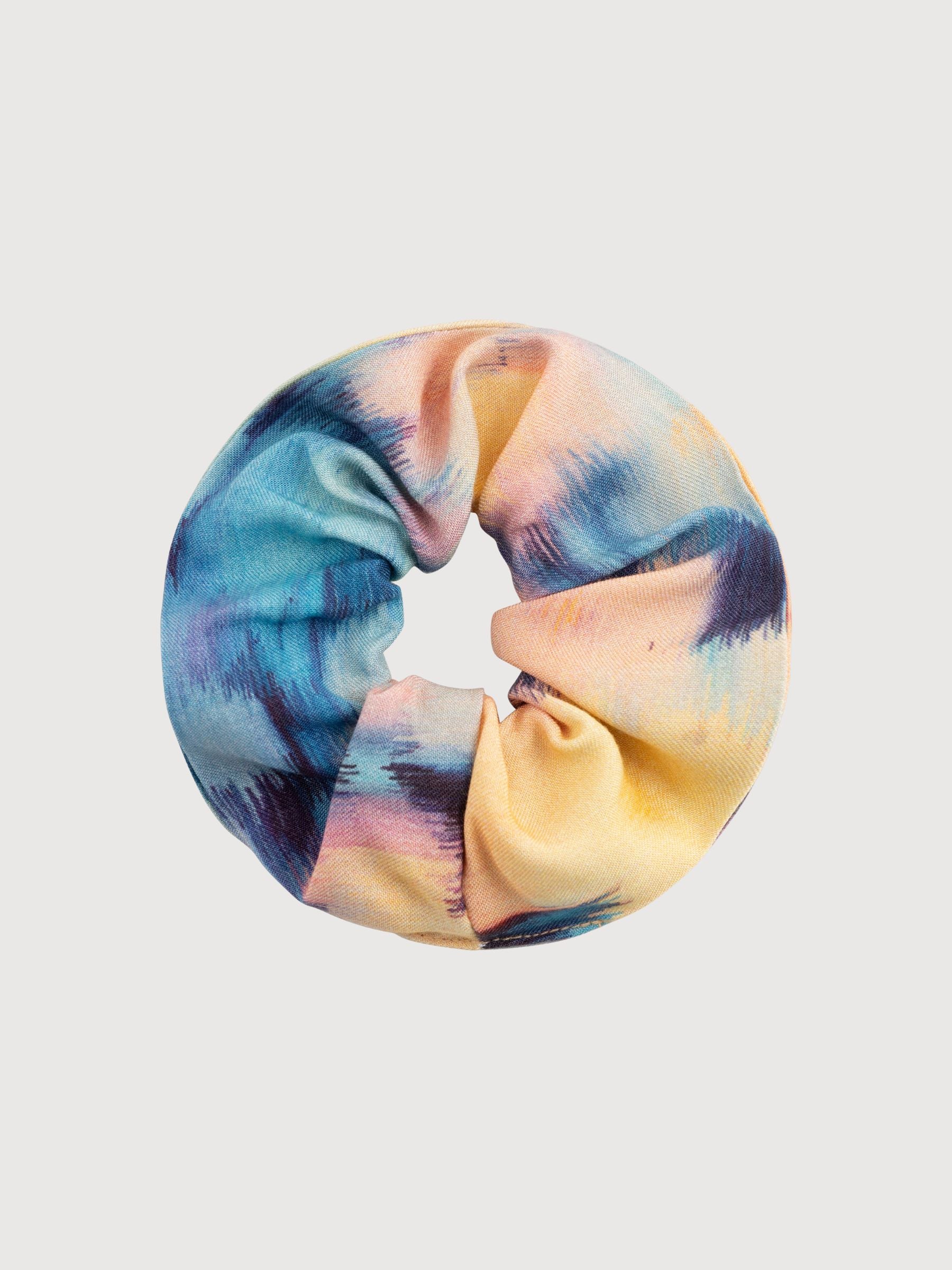 Scrunchie Ikat Field Multi Color | DEDICATED