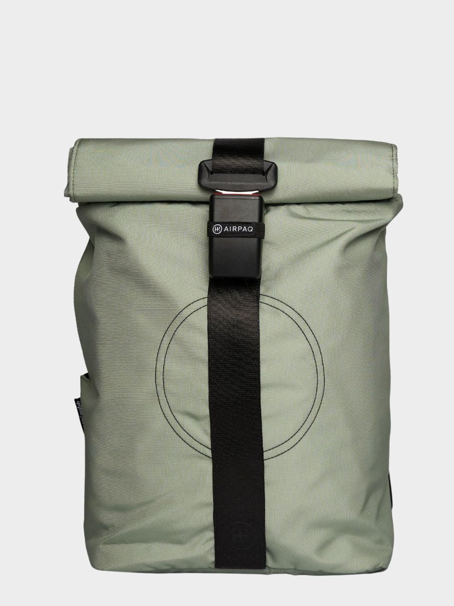 Zaino Rolltop con stampa menta | AIRPAQ