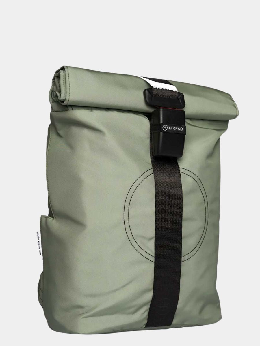 Zaino Rolltop con stampa menta | AIRPAQ