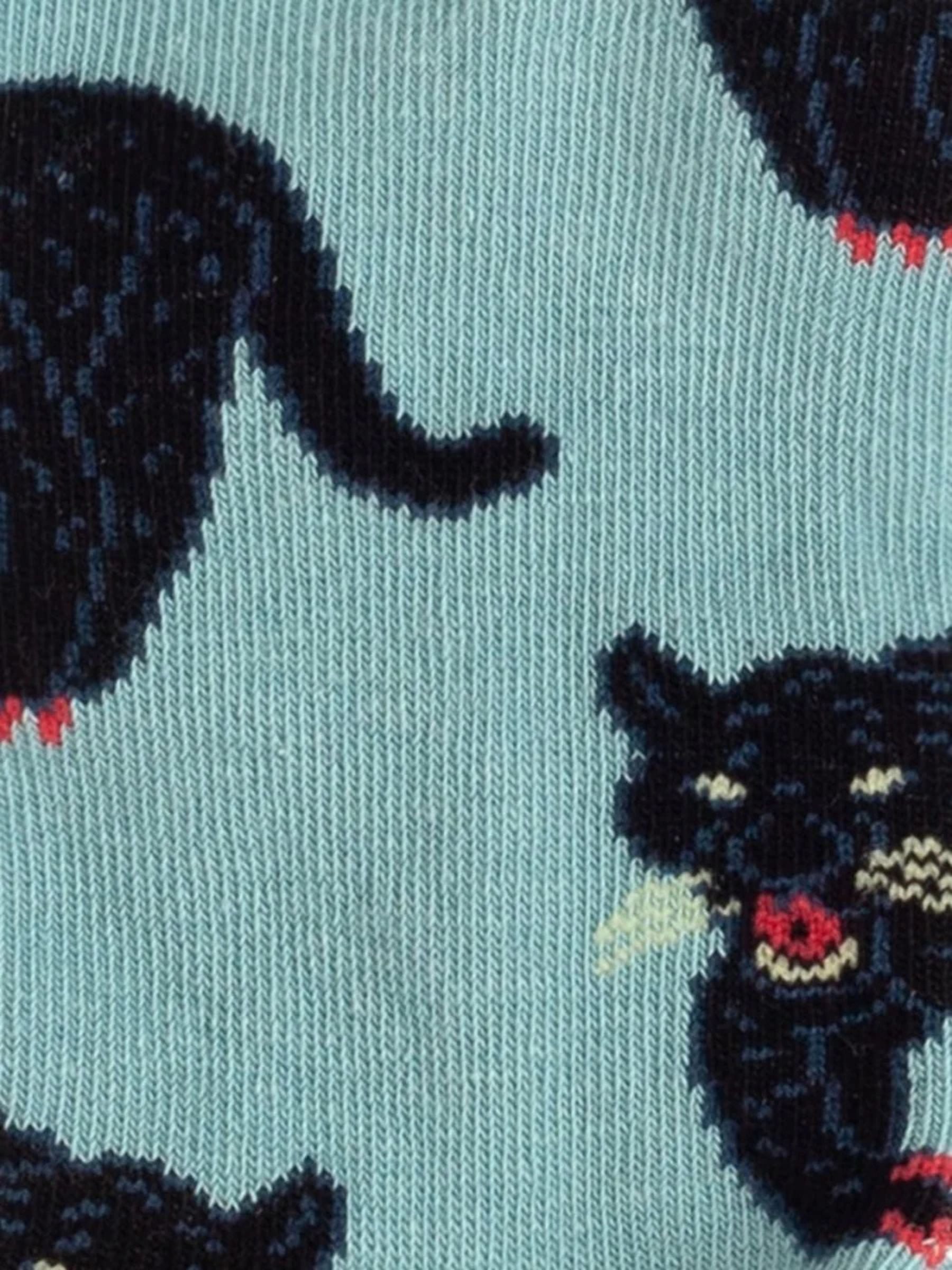 Lil Midnight Panther Kid Socks | Dilly socks