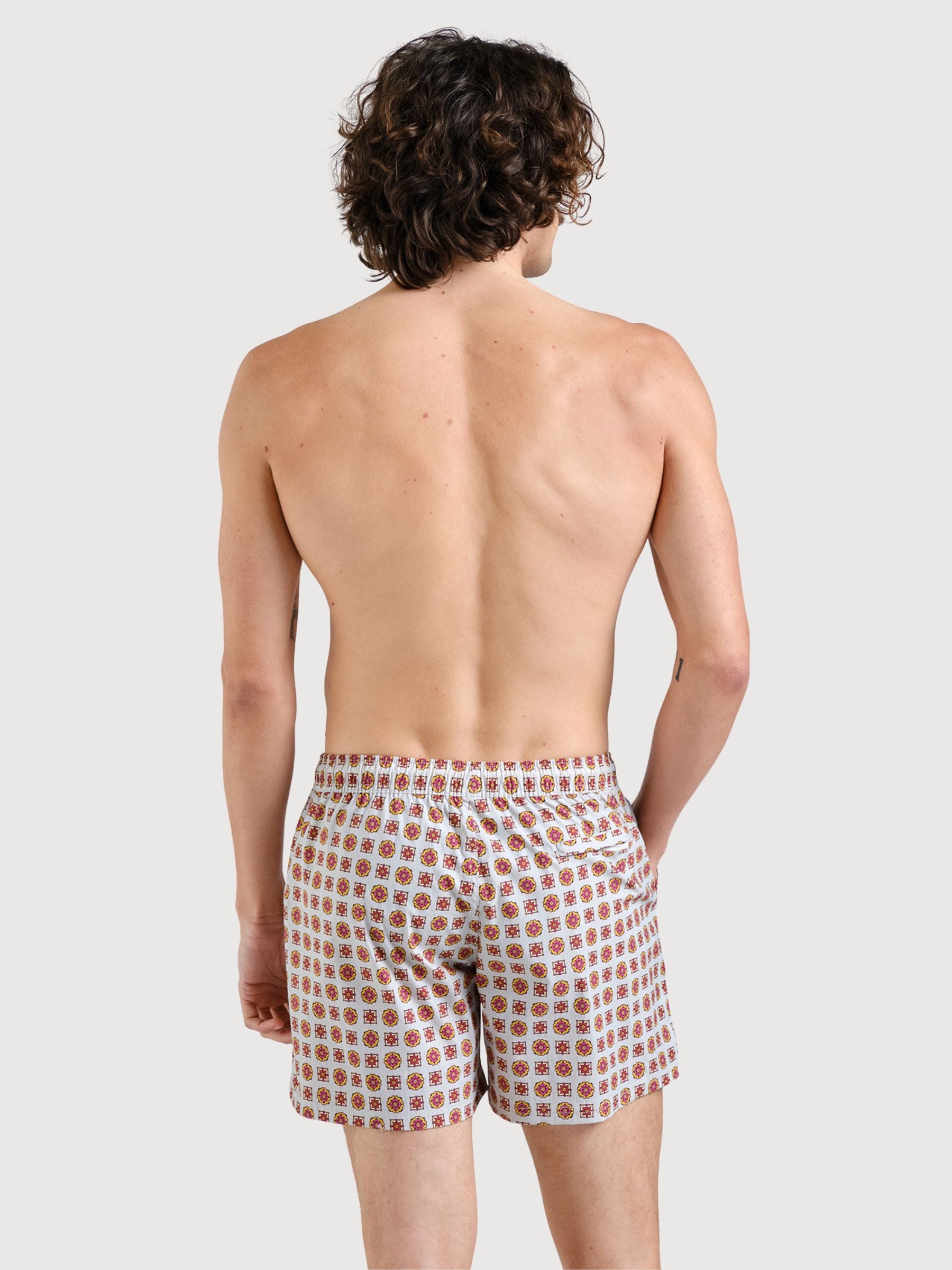 Costume da bagno corto Birka Medallion Checks | Dedicated
