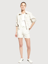 Denim Shorts Sheaari Undyed Damen | ARMEDANGELS