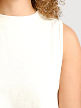 Top Namsos Hemp Offwhite Woman | DEDICATED