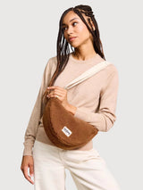 Bananentasche Andrea Teddy Braun | Hindbag