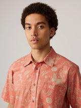 Papillon Shirt Terracotta | Makia