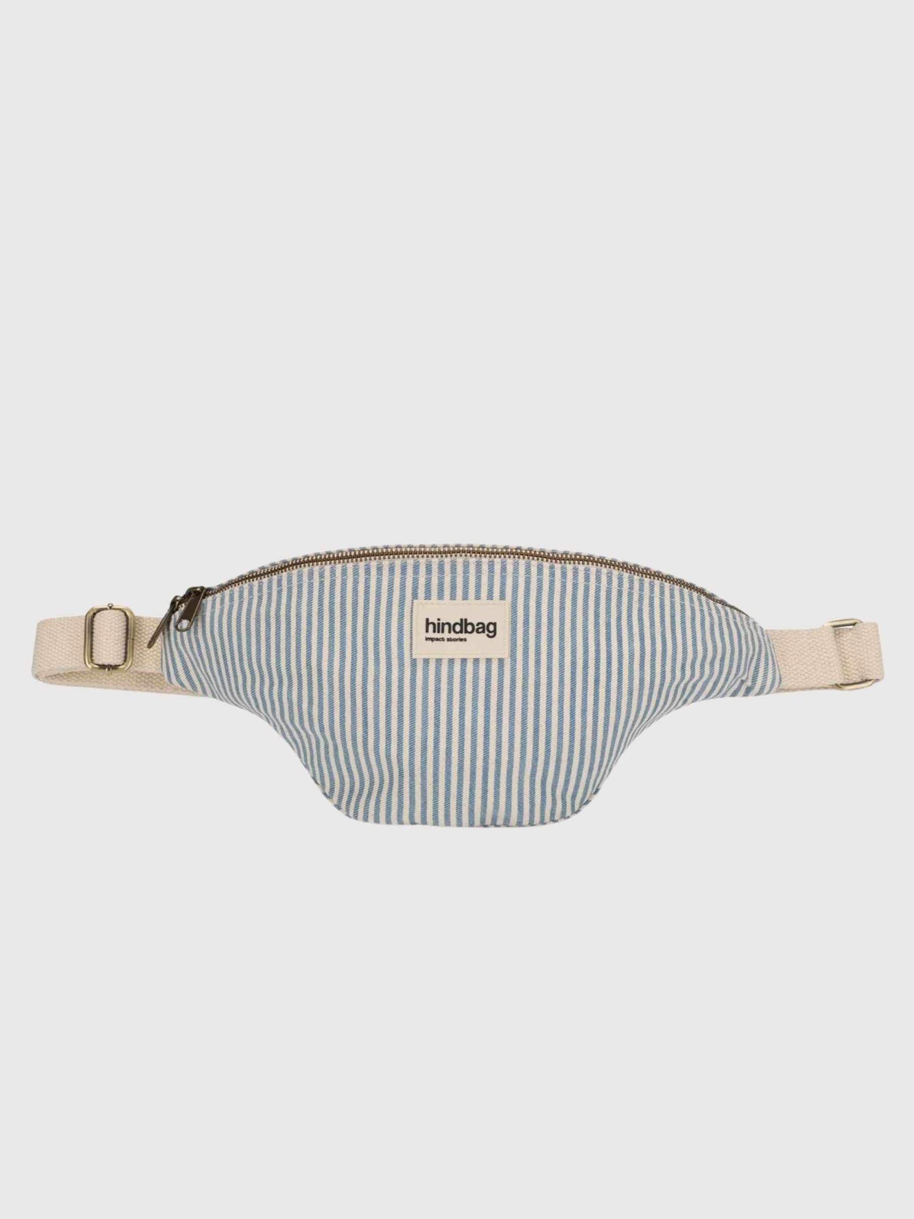 Fanny Pack Olivia Rayures Bleu | Hindbag
