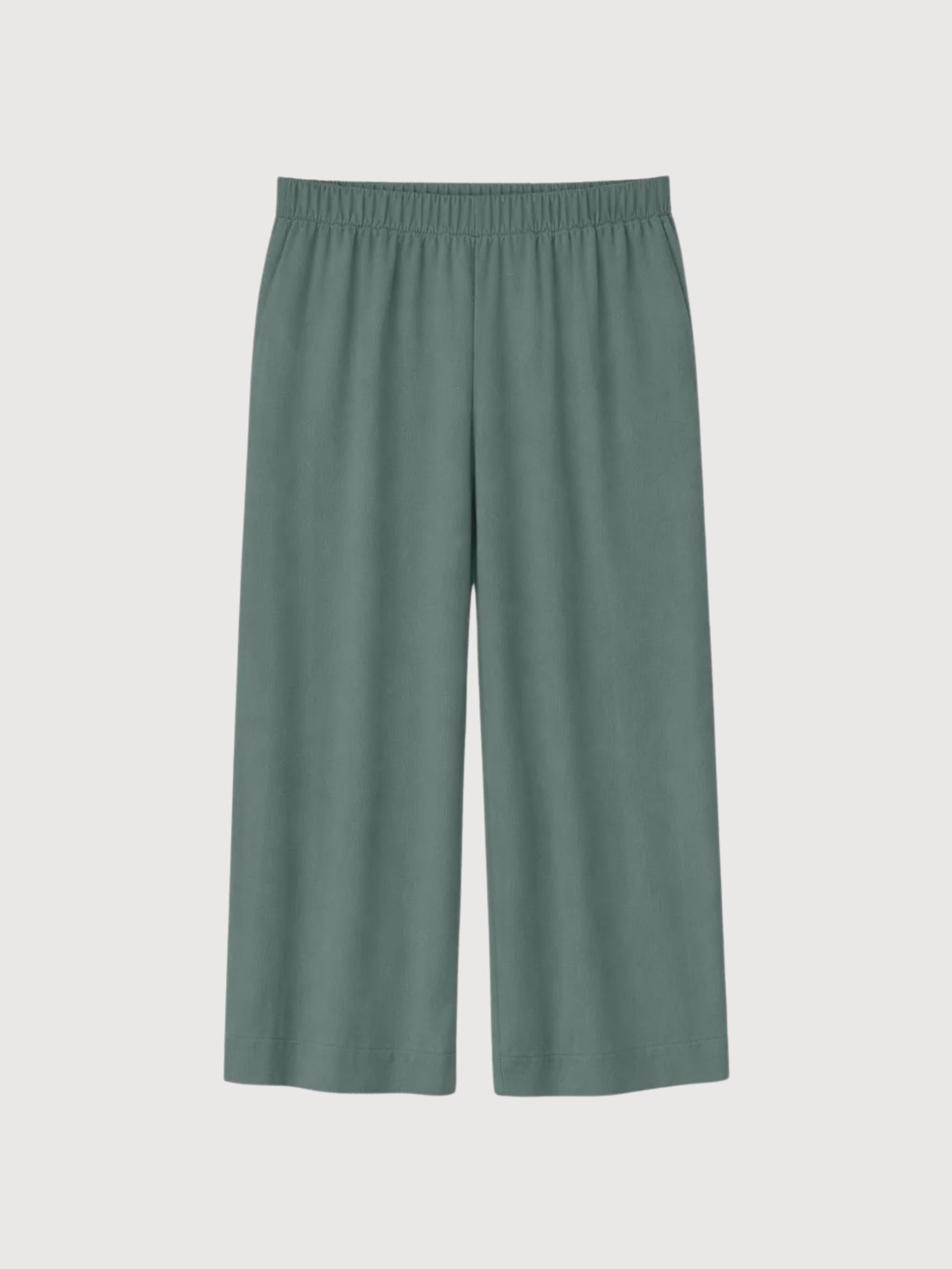 Pantaloni a gamba larga in viscosa da donna | Mazine
