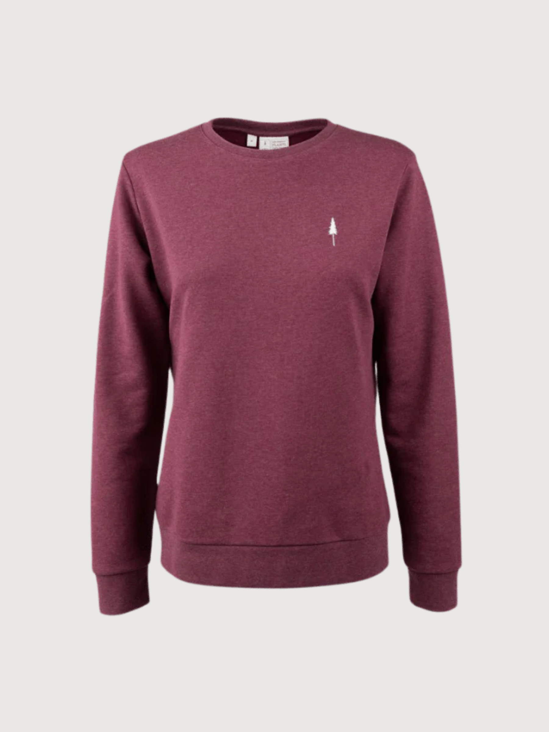 Tree sweater Bordeaux Mel | NIKIN