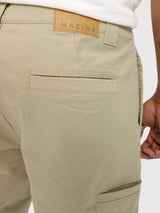 Shorts Chino Man Light Khaki Gots Cotton | Mazine