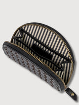 Laura Coin Purse Black Woven Classic | O My Bag