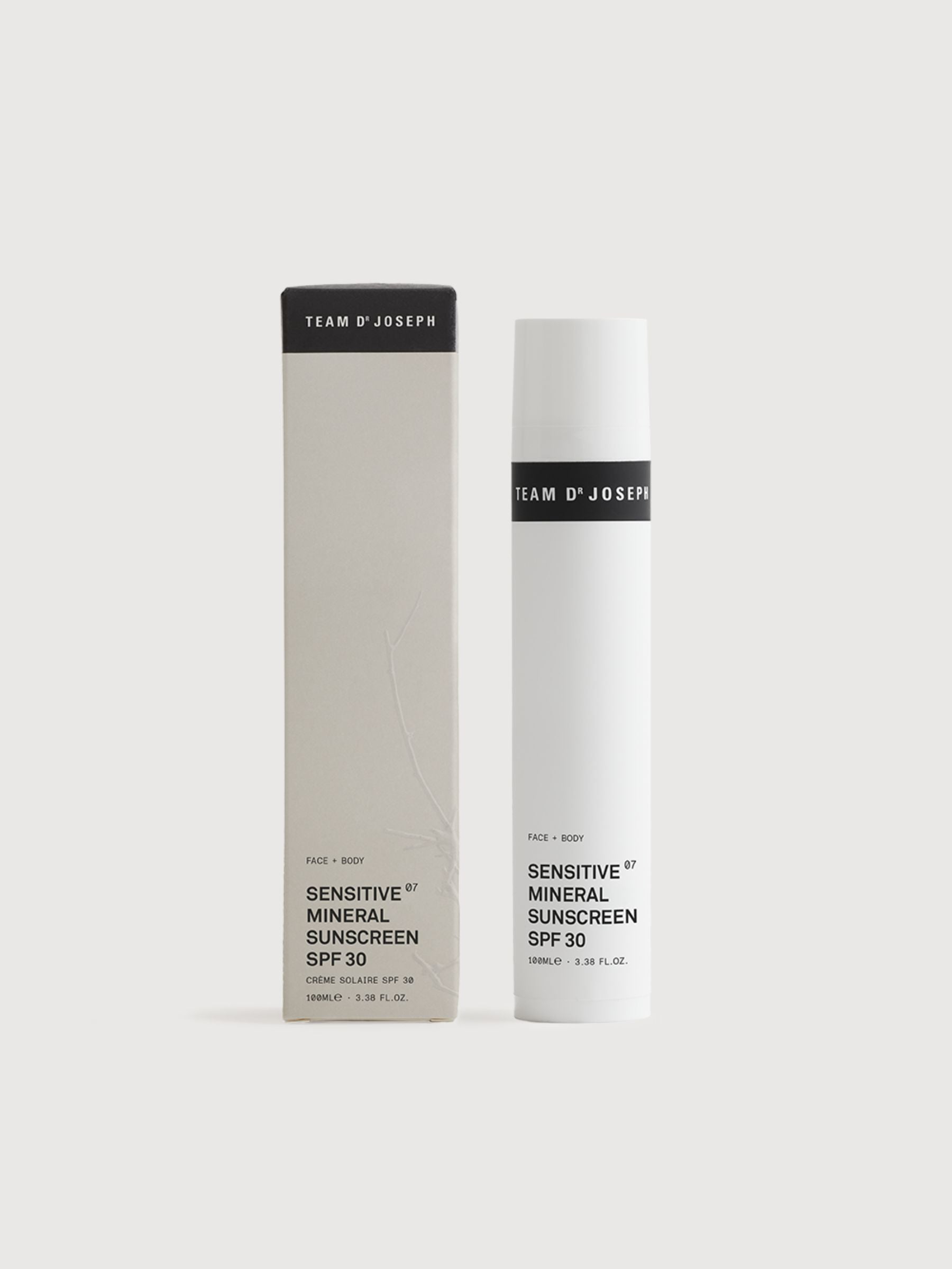Crema solare minerale SPF 30 per pelli sensibili 100 ml | Team Dr. Joseph