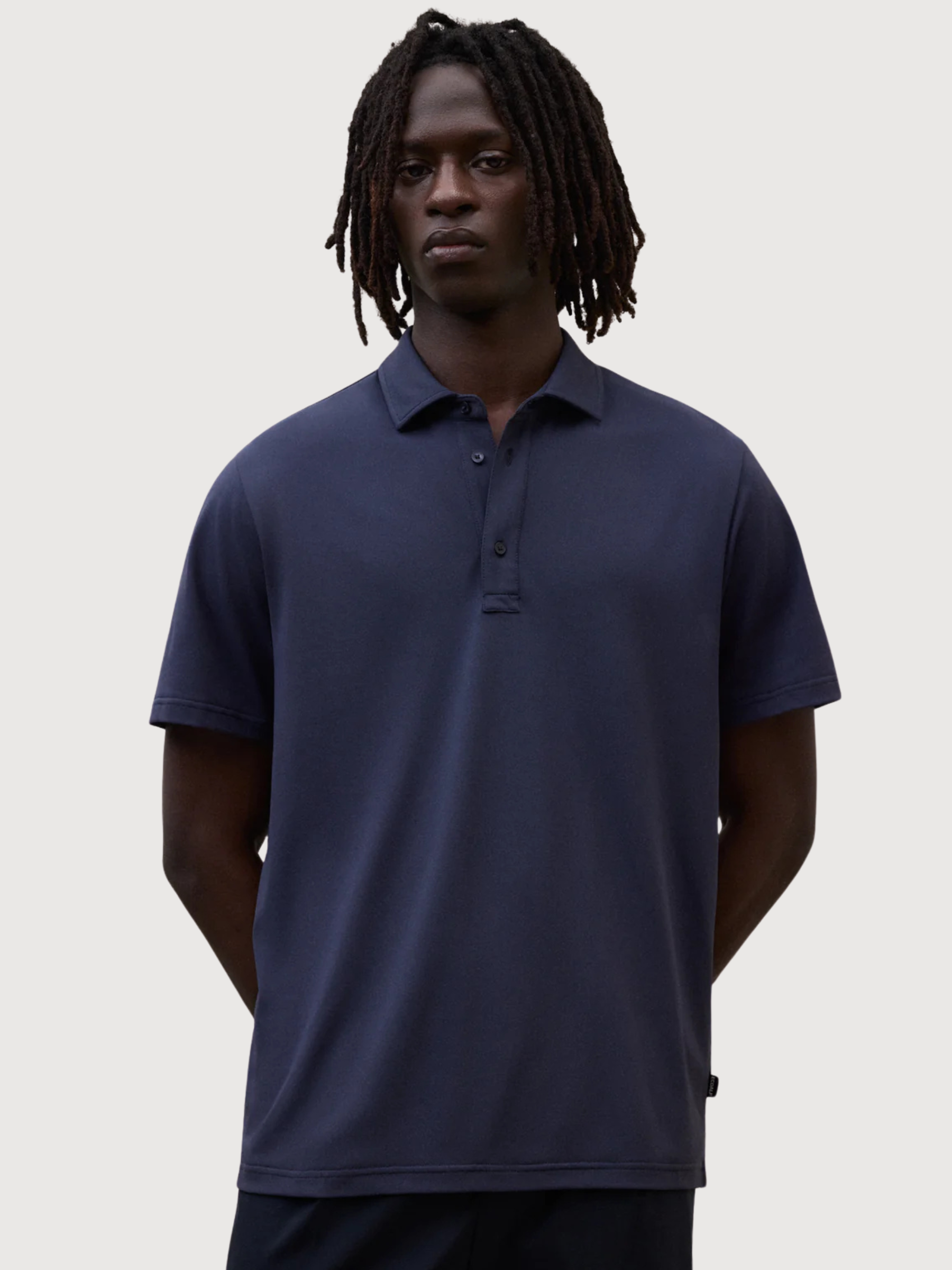 Polo Chris Blu Scuro | Ecoalf