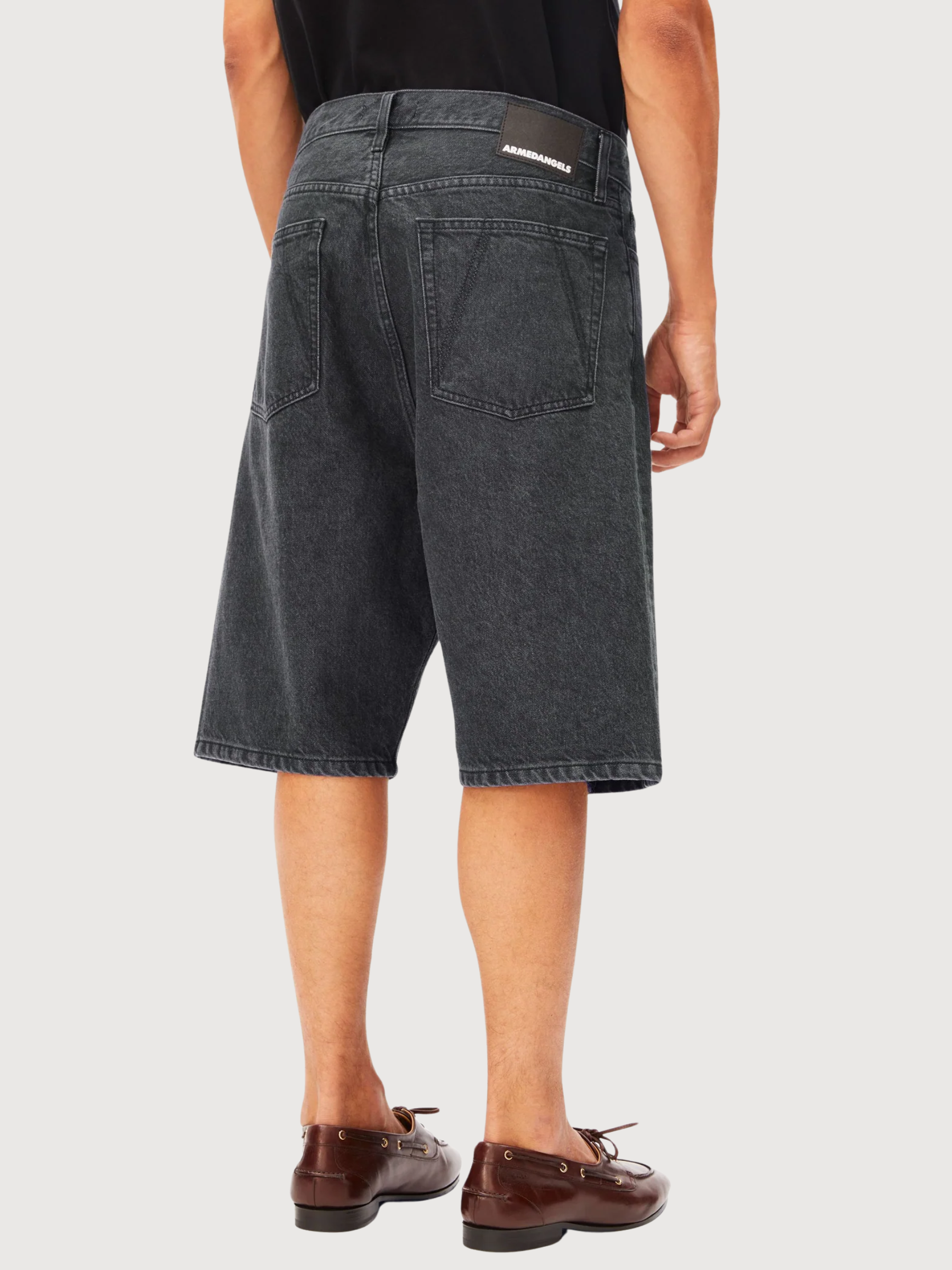 Baggy Denim Short Corno | Armedangels