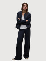 Jacket Ayla Hybrid Woman Dark Navy | Ecoalf