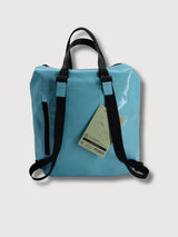 Rucksack F201 Pete Light & Dark Blue in gebrauchten LKW -Planen | Freitag