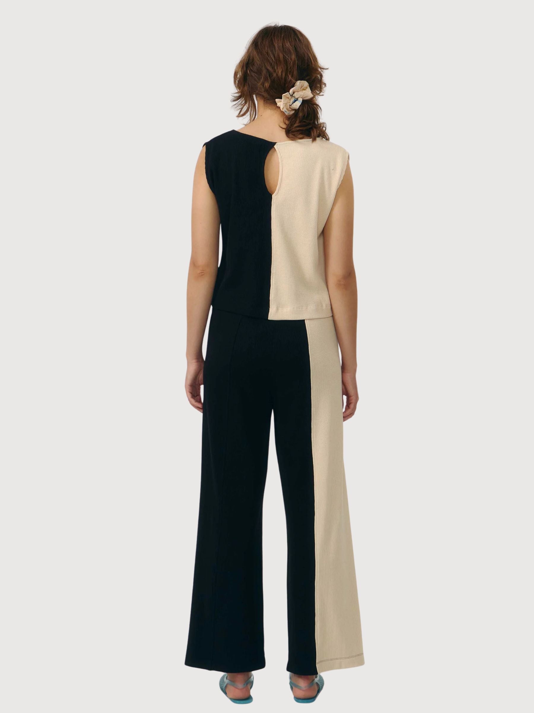 Top Valtea Woman Bicolor Cotton | Suite13lab