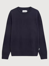Pullover Loukaa Dunkelblau Mann Baumwolle | Armedangels