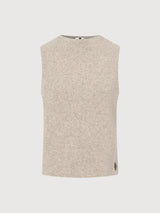 Vest Karla Wool Beige | Stapf