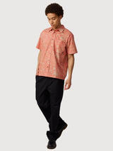 Papillon Shirt Terracotta | Makia