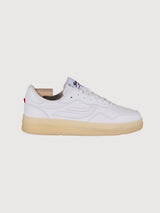 Unisex G-Soley 2.0 Hevea Rubber sneakers in total white with gum sole, perfect for versatile and stylish everyday wear.
